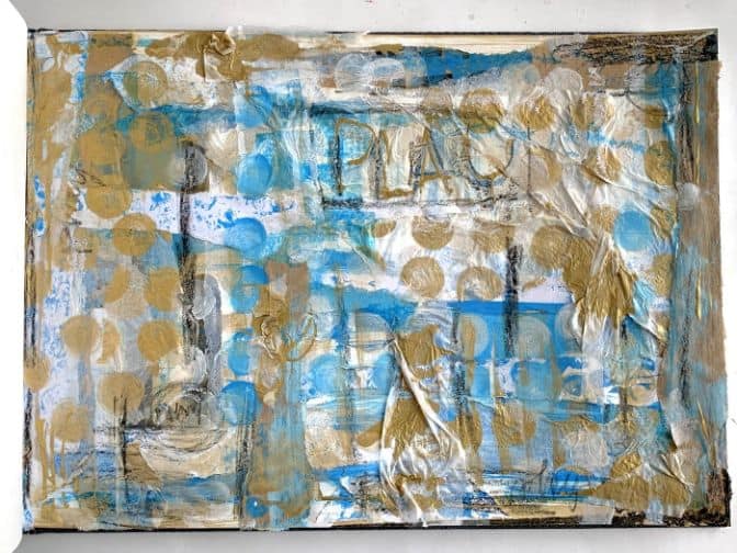 Mixed Media Journaling artwork