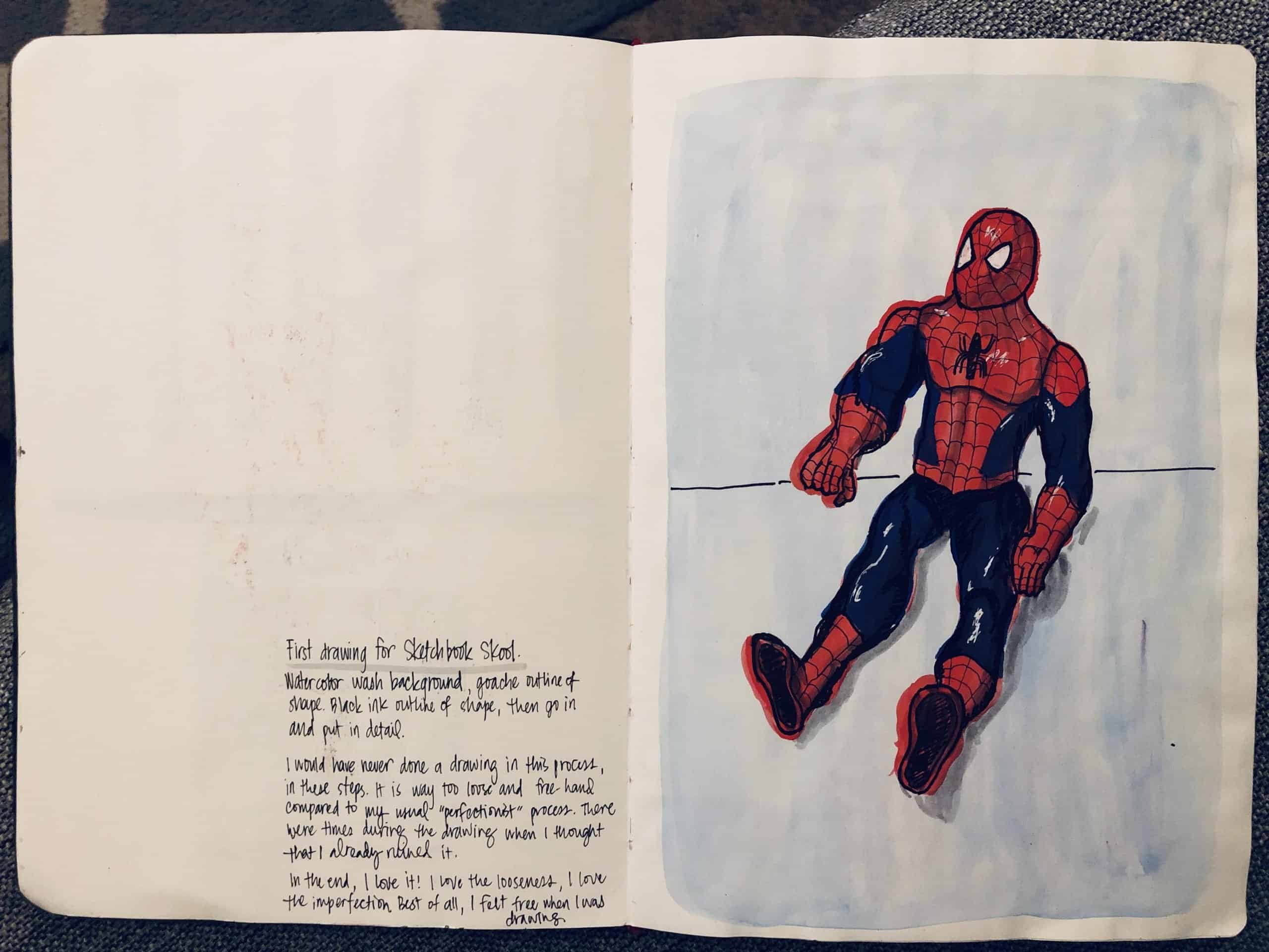 Student Spotlight: Elaine Villasper 2 Elaine Villasper sketchbook