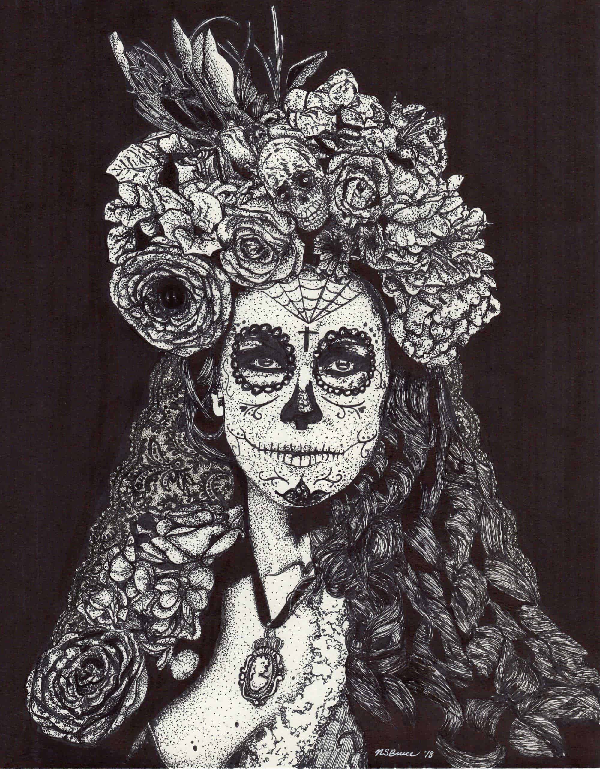 Nadia Bruce drawing art