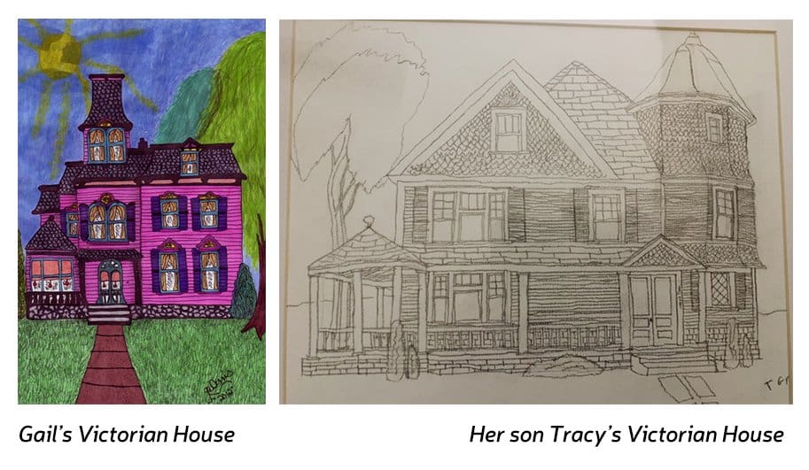 Gail Dennis drawings