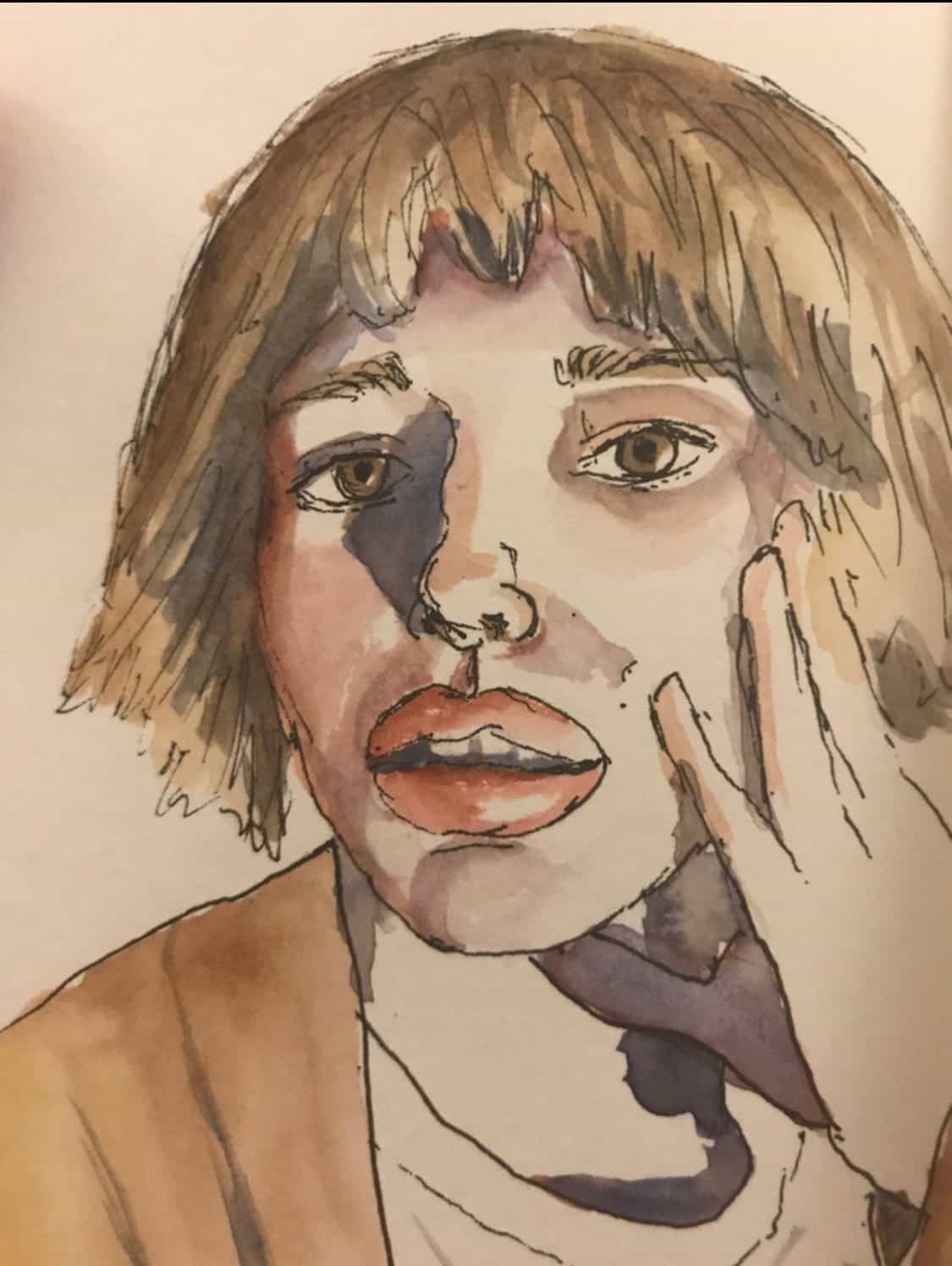 Payal Mathur drawing