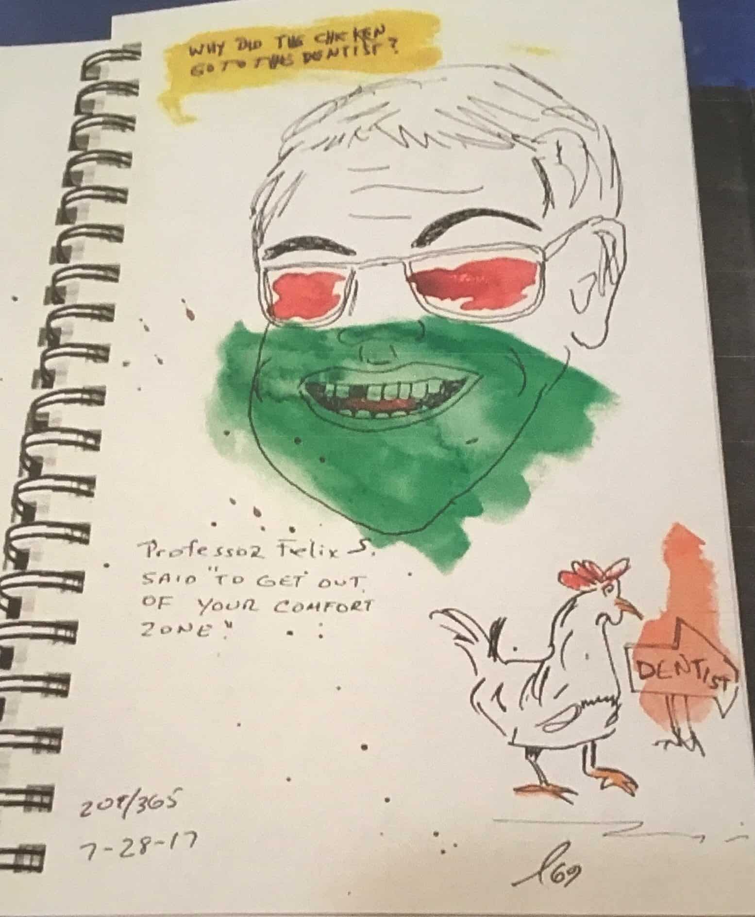 Robert Spinola drawing