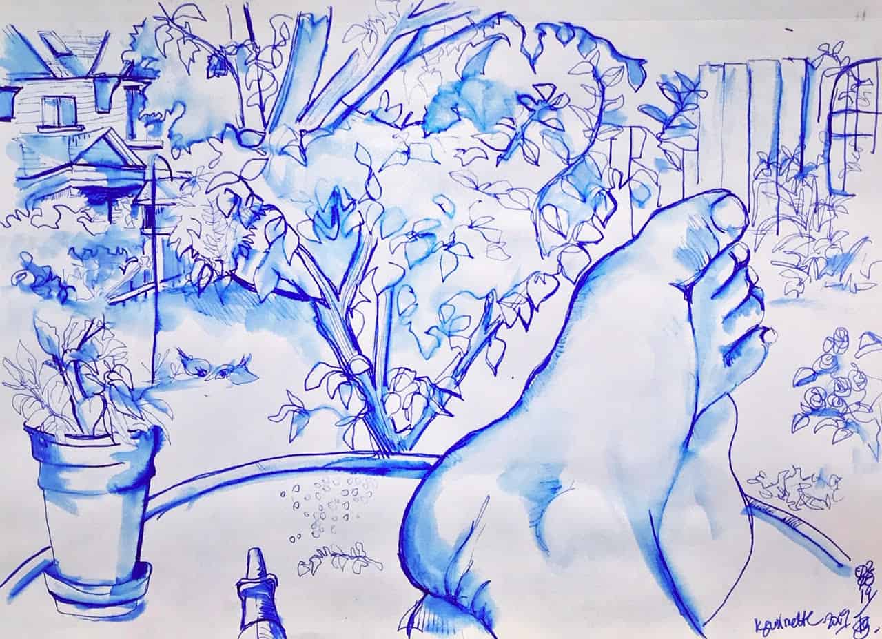 Kimberley Guilmette drawing