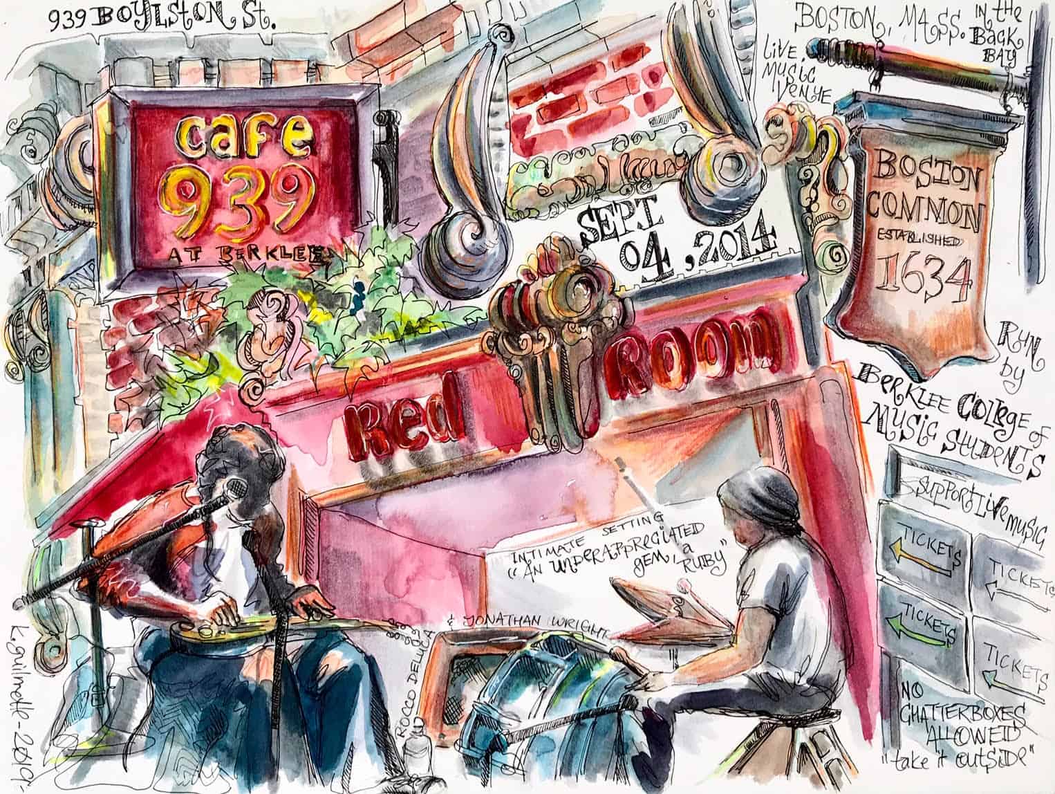 Kimberley Guilmette sketch work