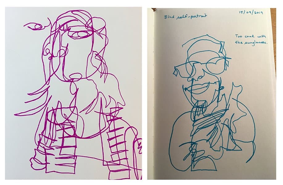 Melanie Mercuri sketch book