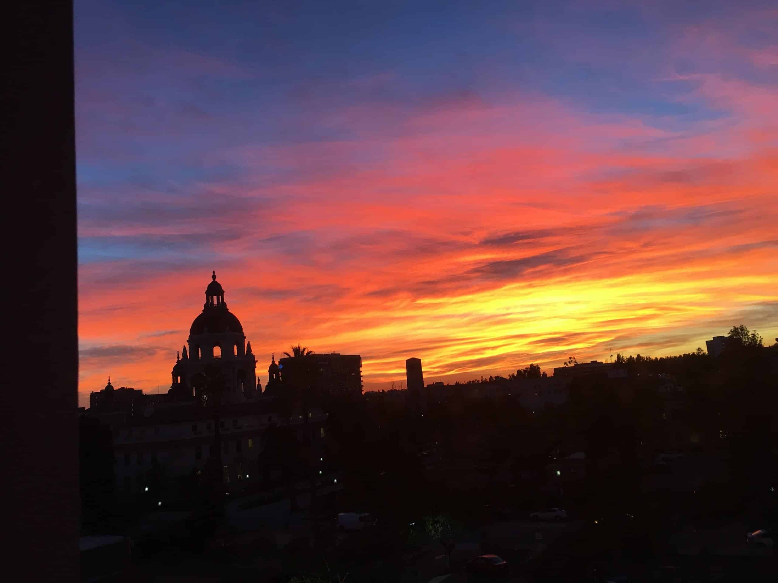 Pasadena sunset
