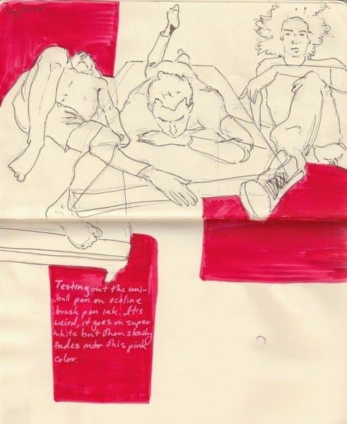 Georgina Cahill sketch work