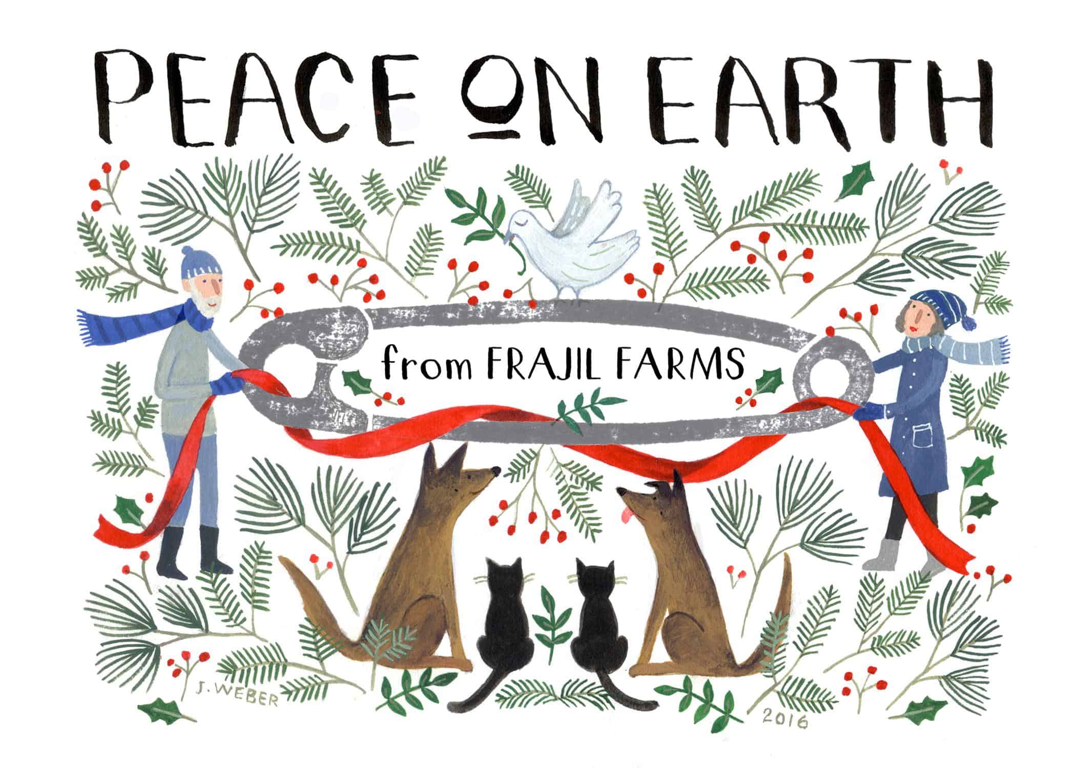 peace on earth sketch