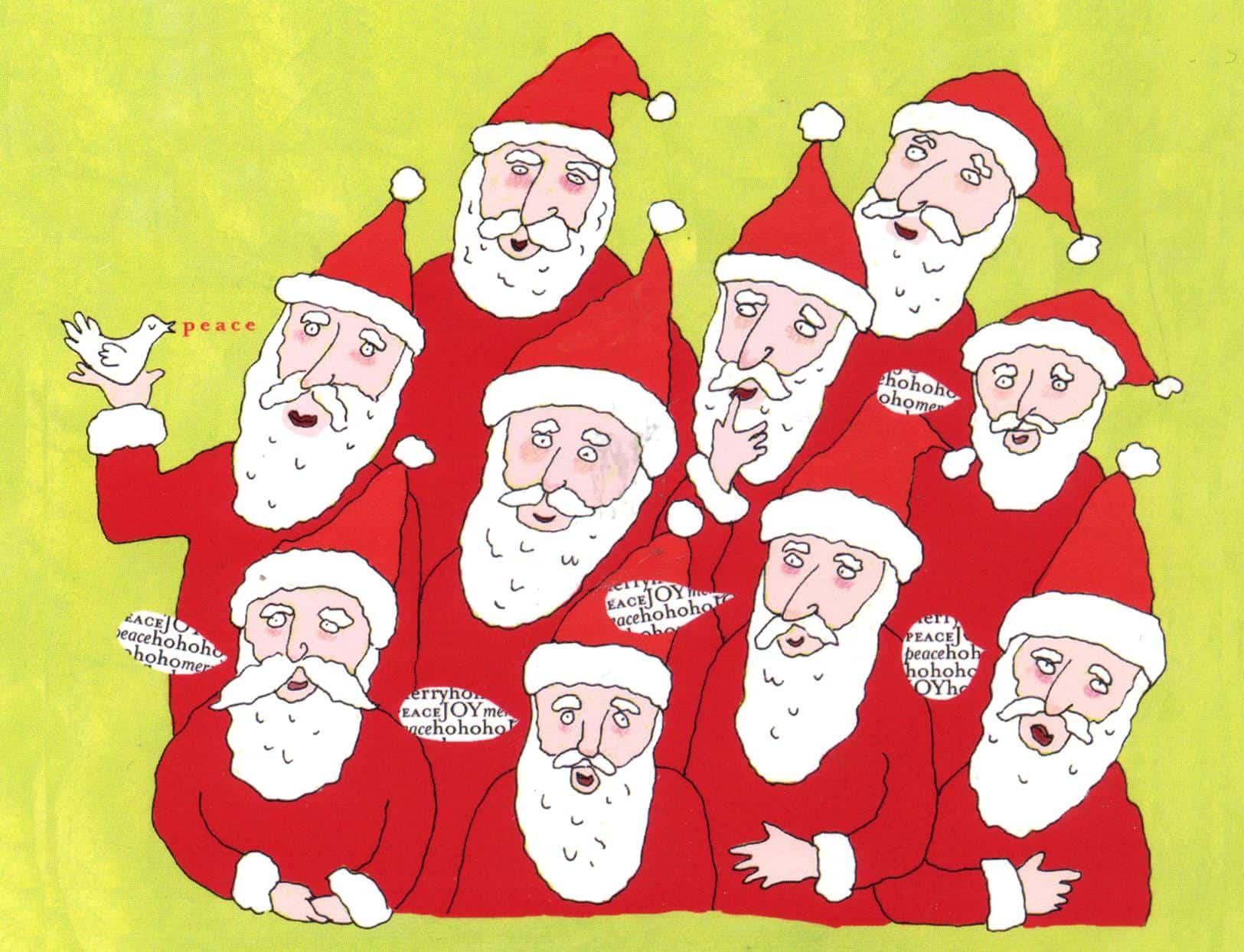 jill weber santa claus sketch