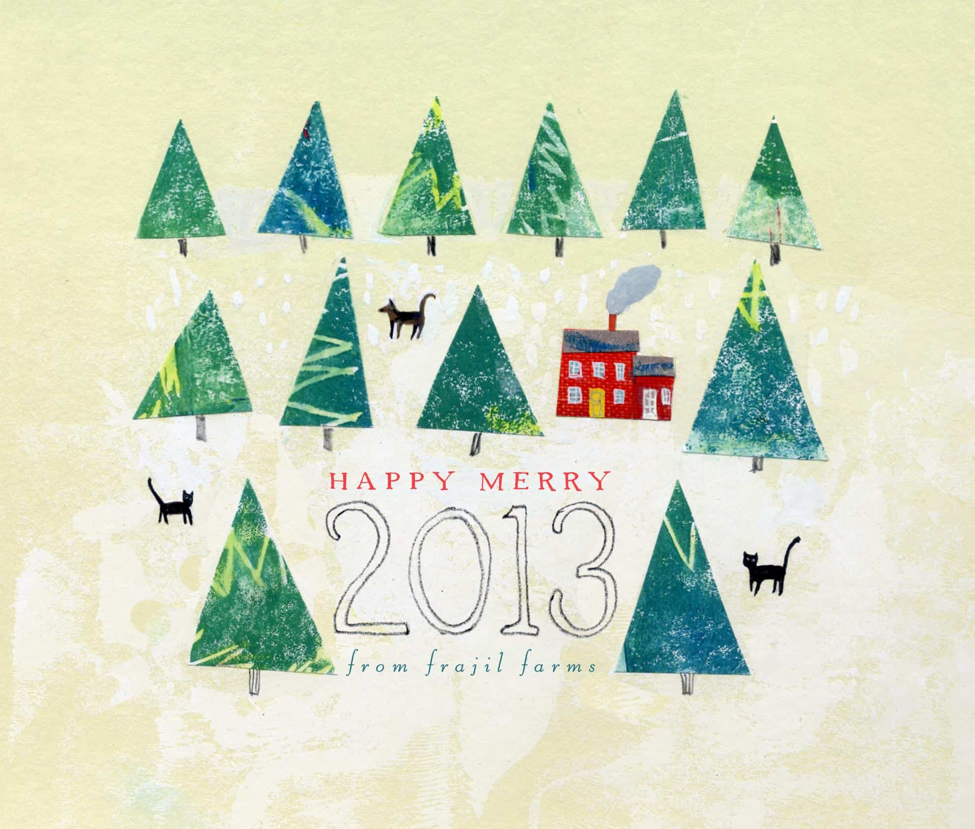 happy merry 2013 sketch