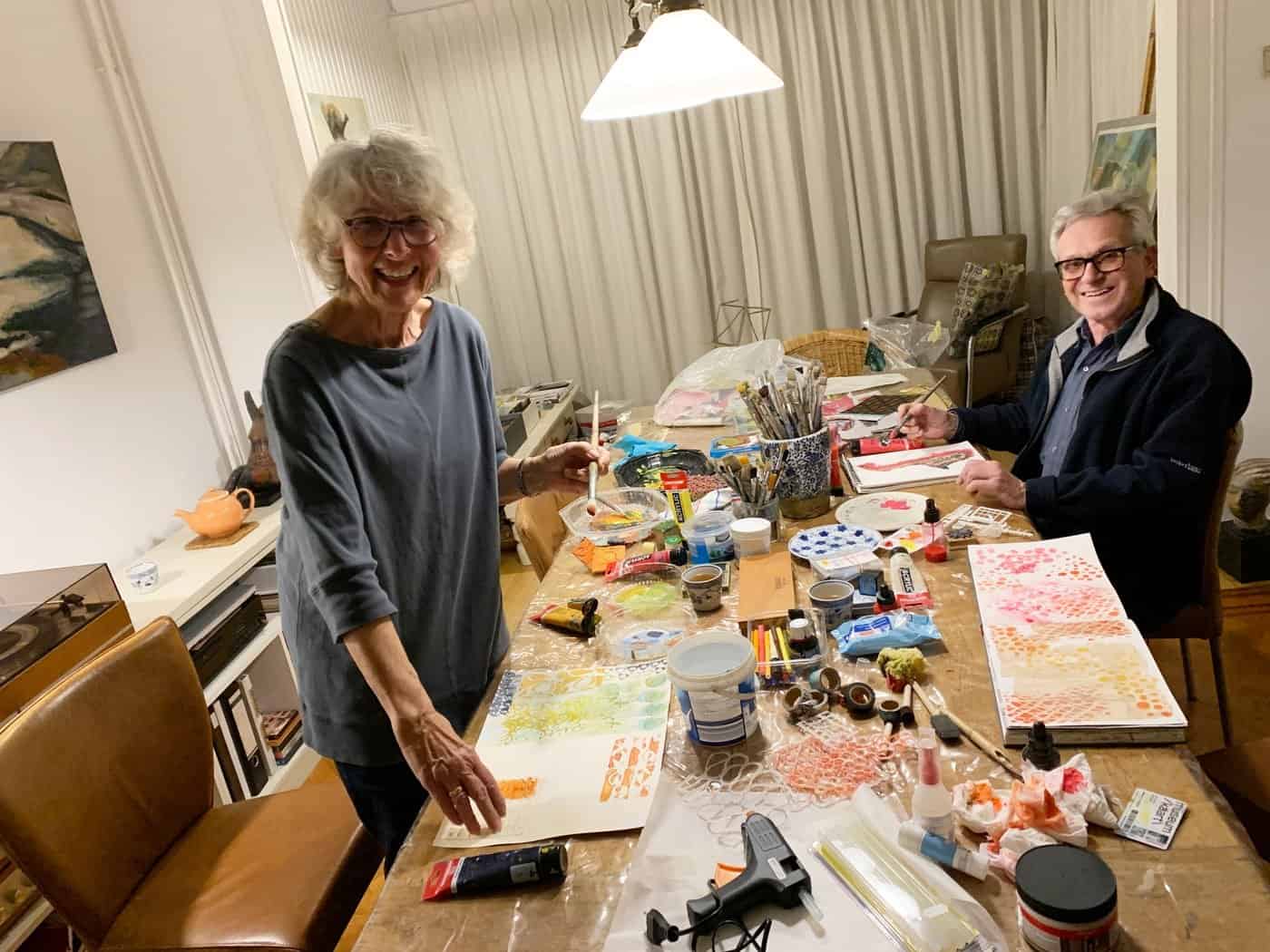 mixed media journaling instructor
