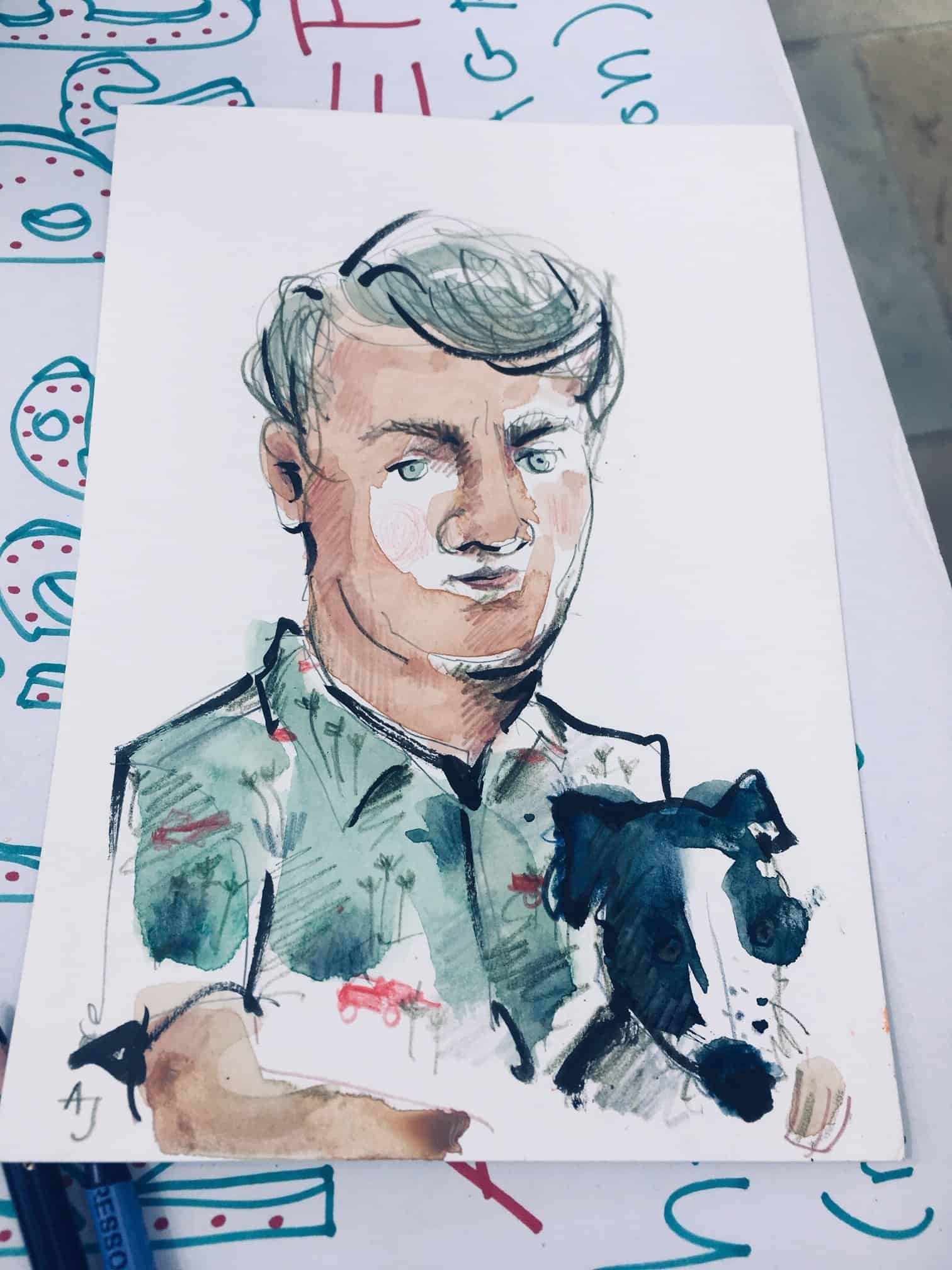 Andrea Joseph sketch work