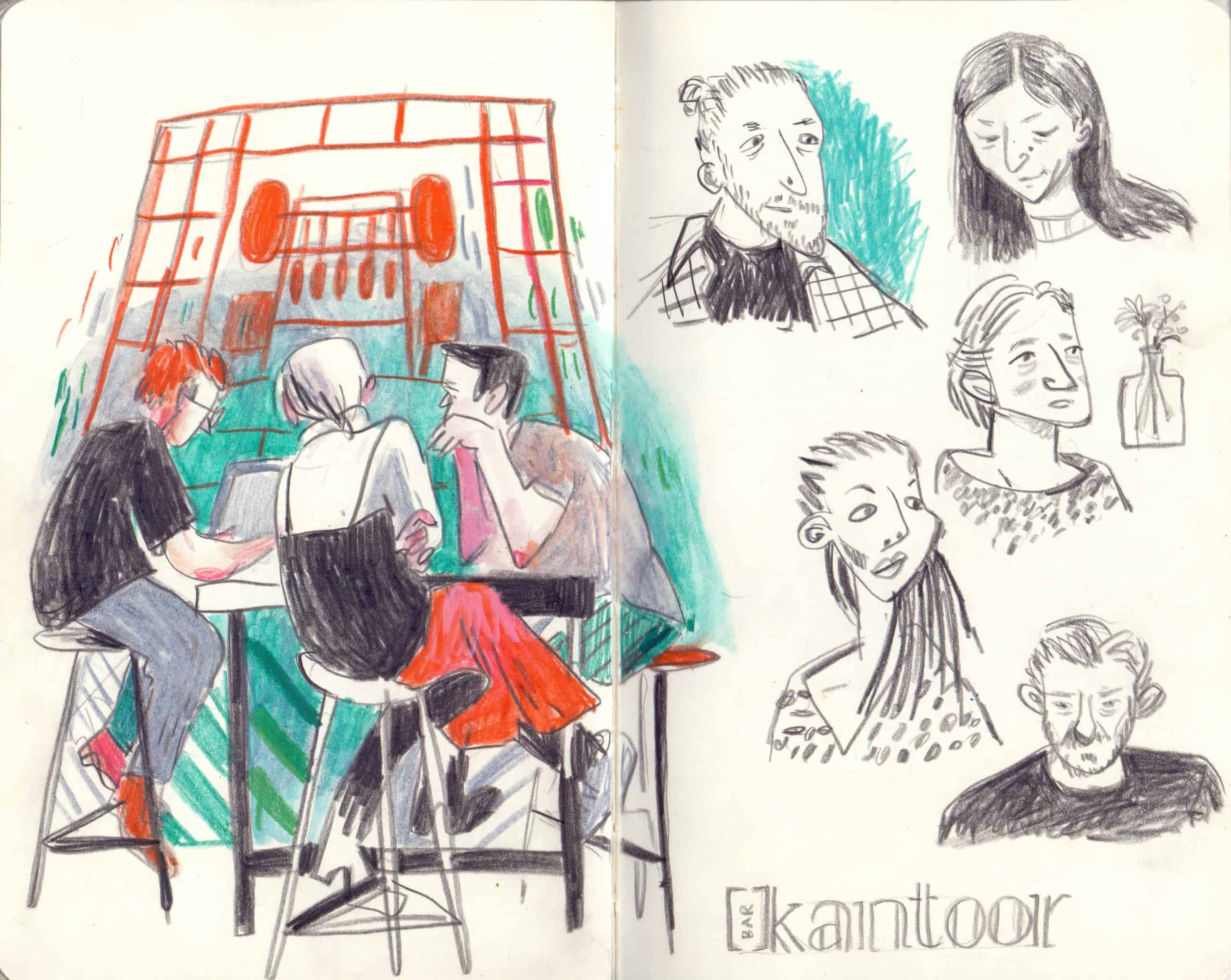 Fakulty Spotlight: Katya Tikhova 1 Katya Tikhova Sketchwork