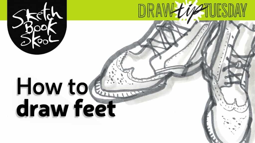 How to draw shoes