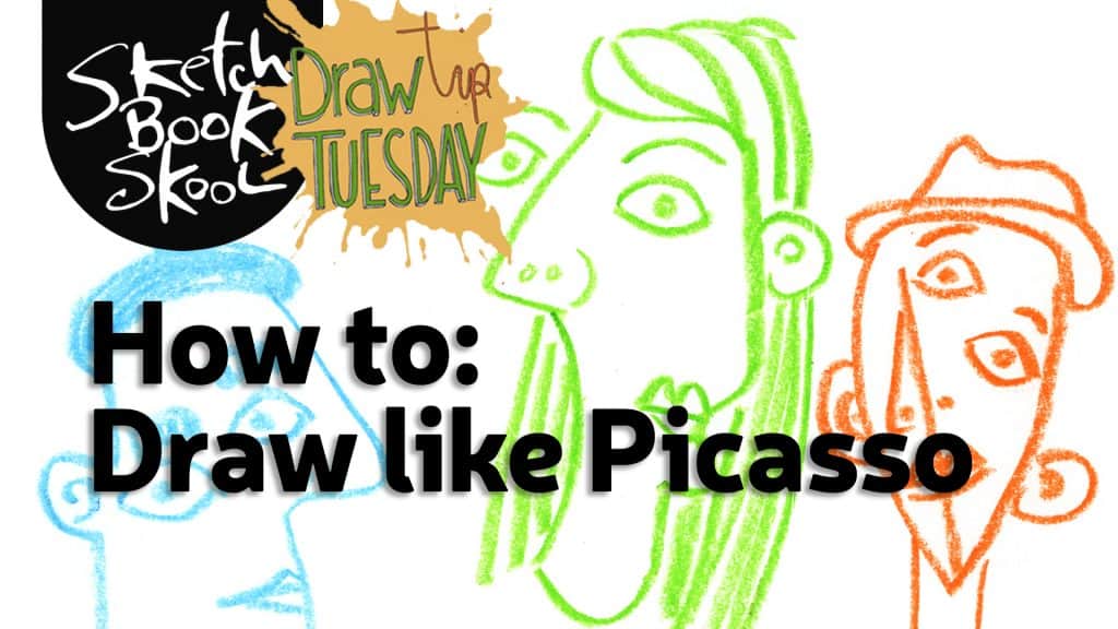 how to draw like picasso