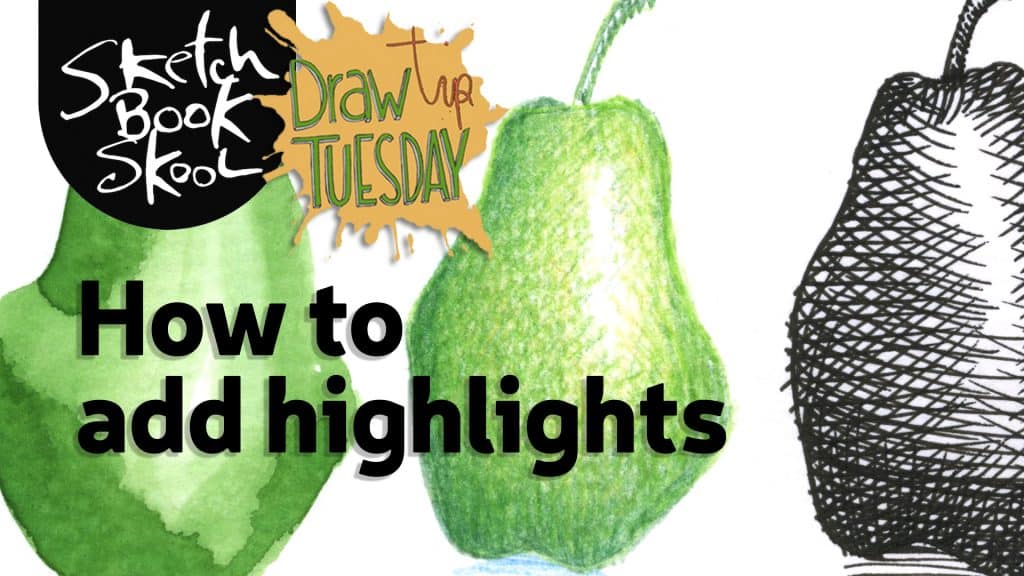 how to add hightlights sketch