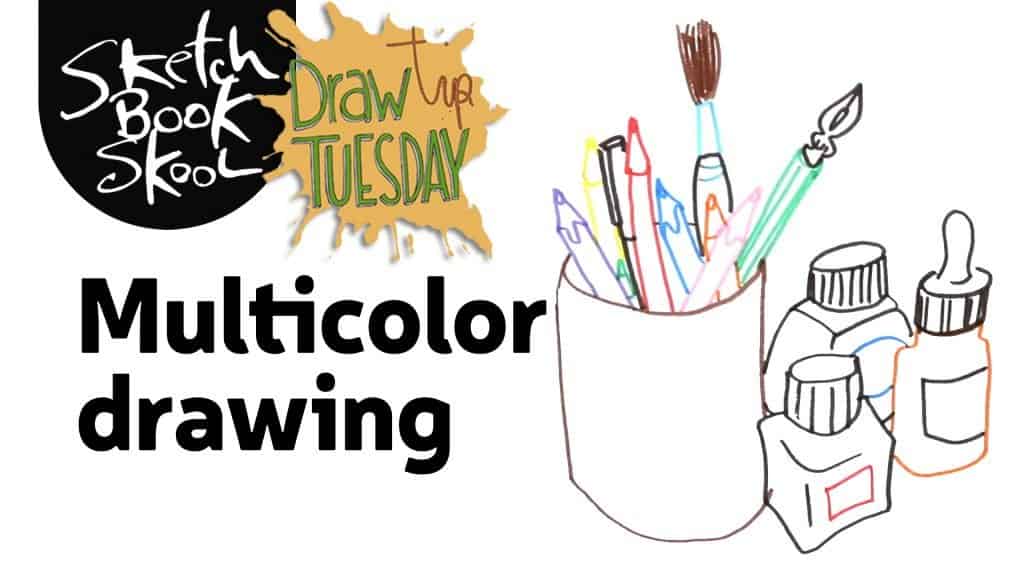 how to make muti-color drawing