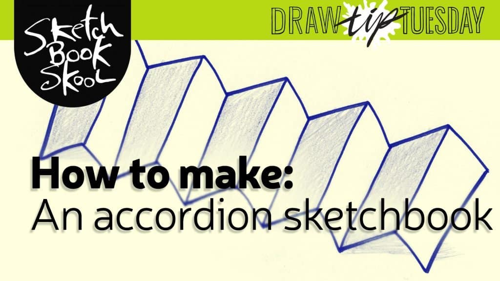 how to make an Accordion Sketchbook