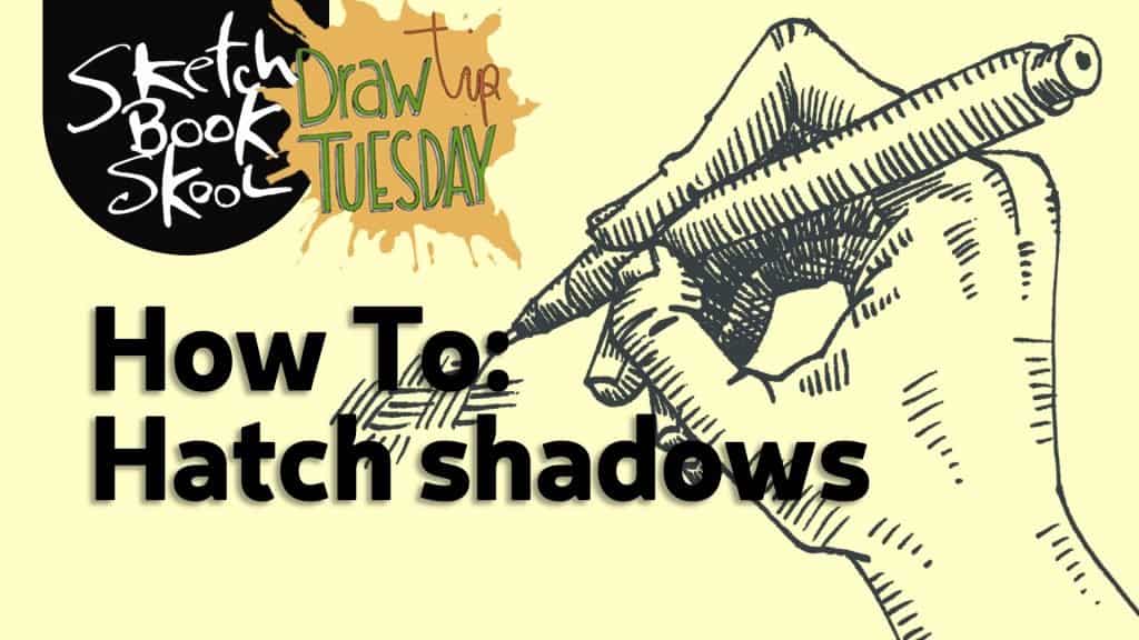 how use hatch to create shadow
