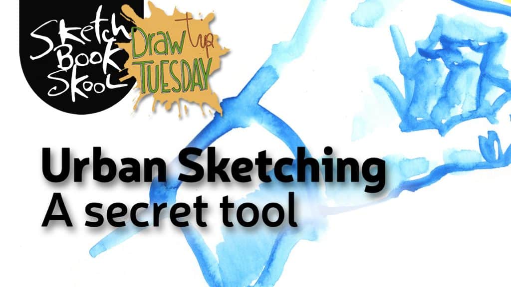 urban sketching secret tool