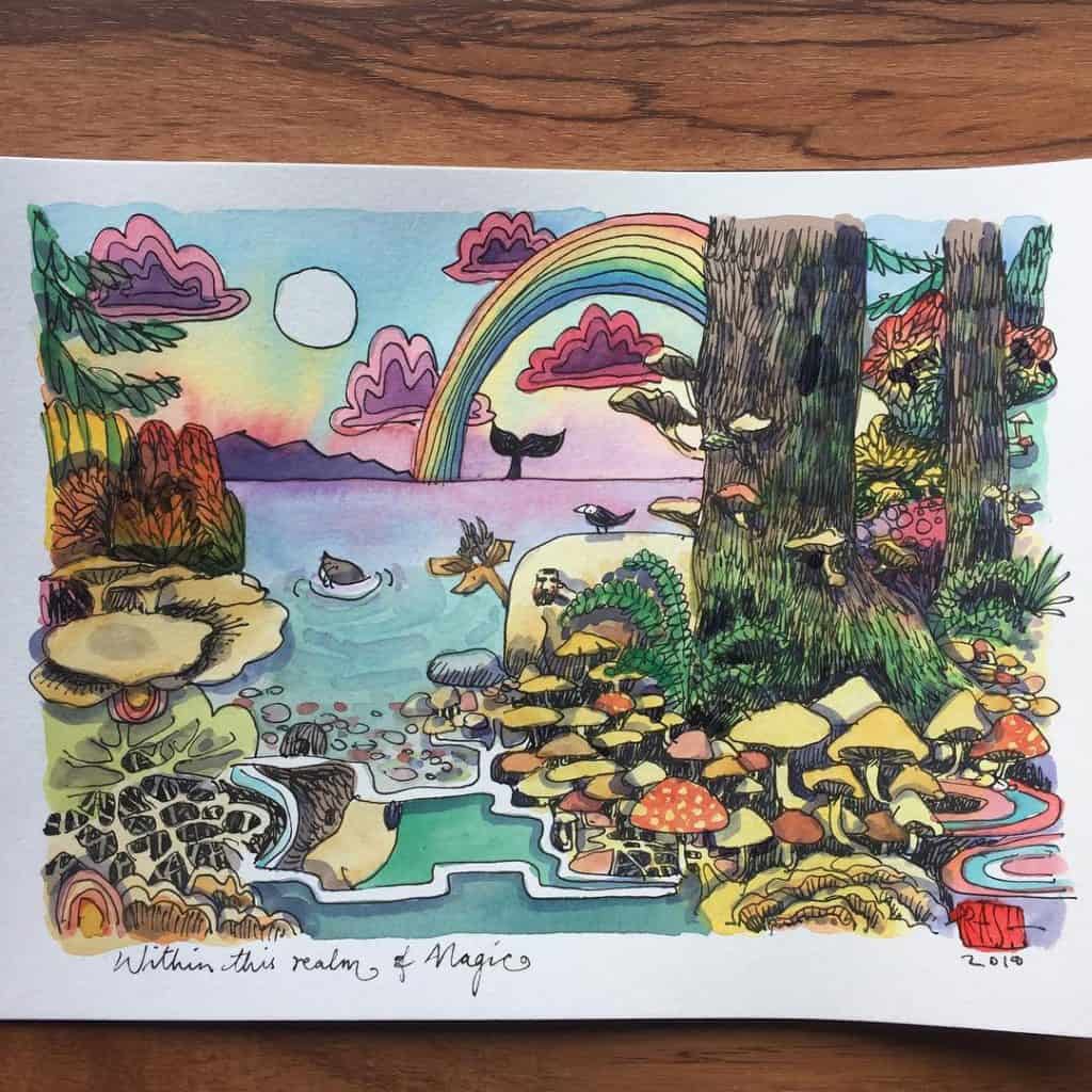 Prashant Miranda nature sketch