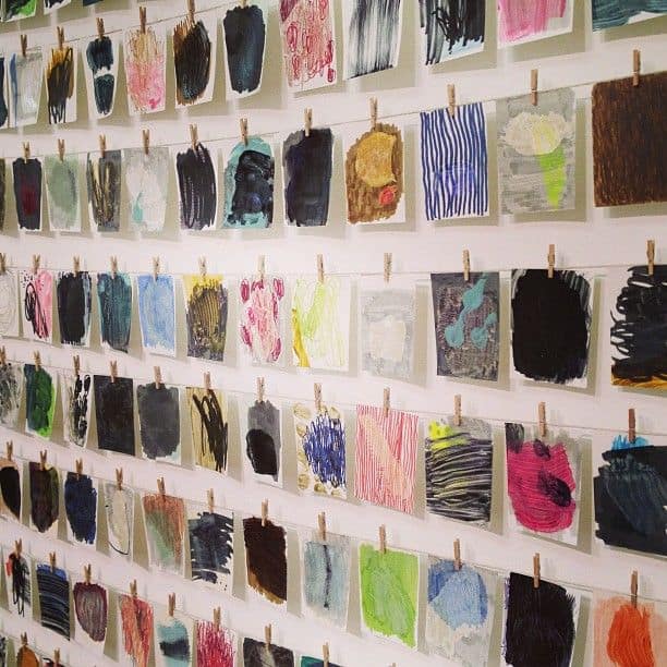 sharing your art by decking the wall