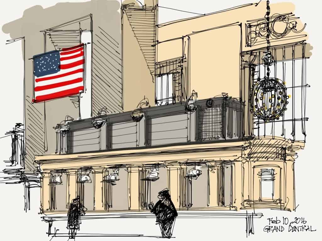 France Belleville Van Stone sketch