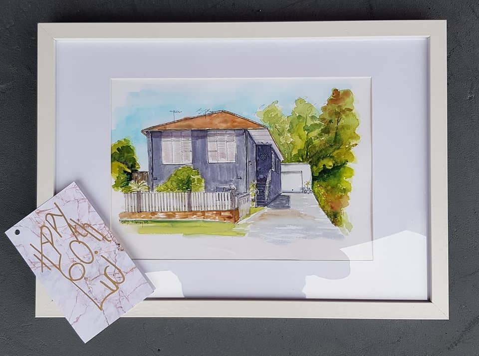 Draw what you love Mary Yeates House art