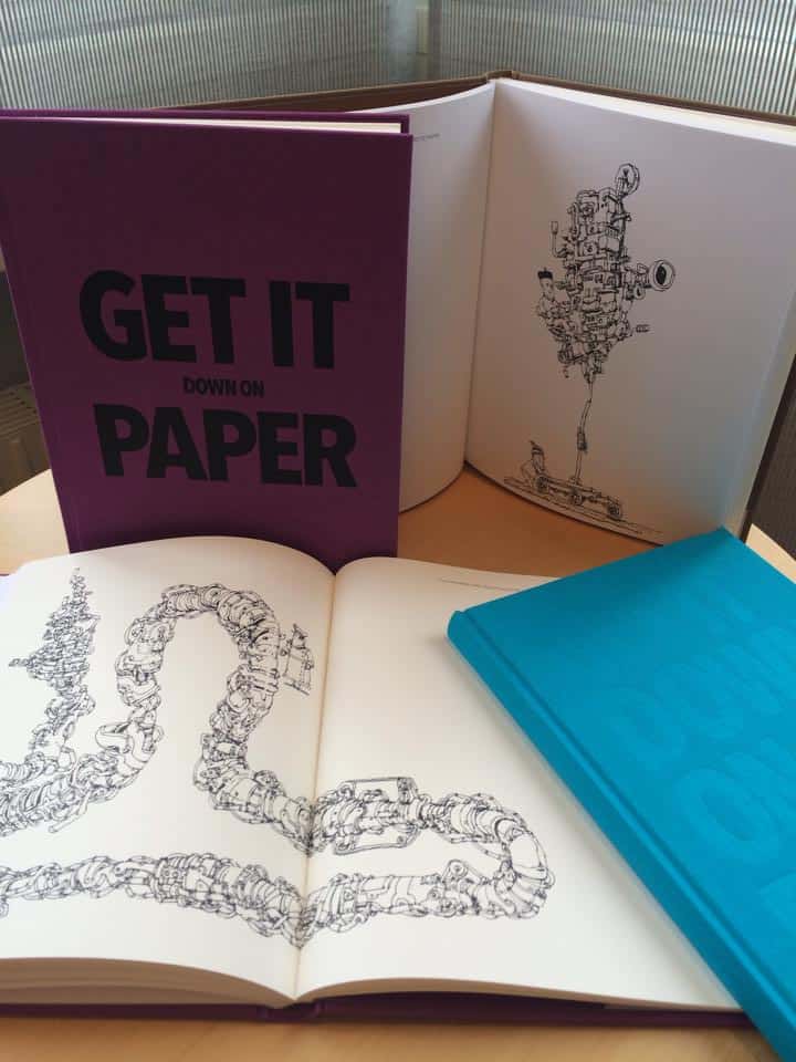 how to organize sketchbook