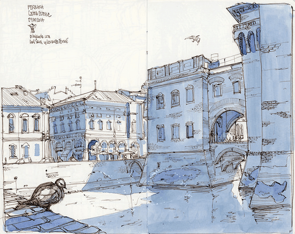 Miguel Herranz sketch work