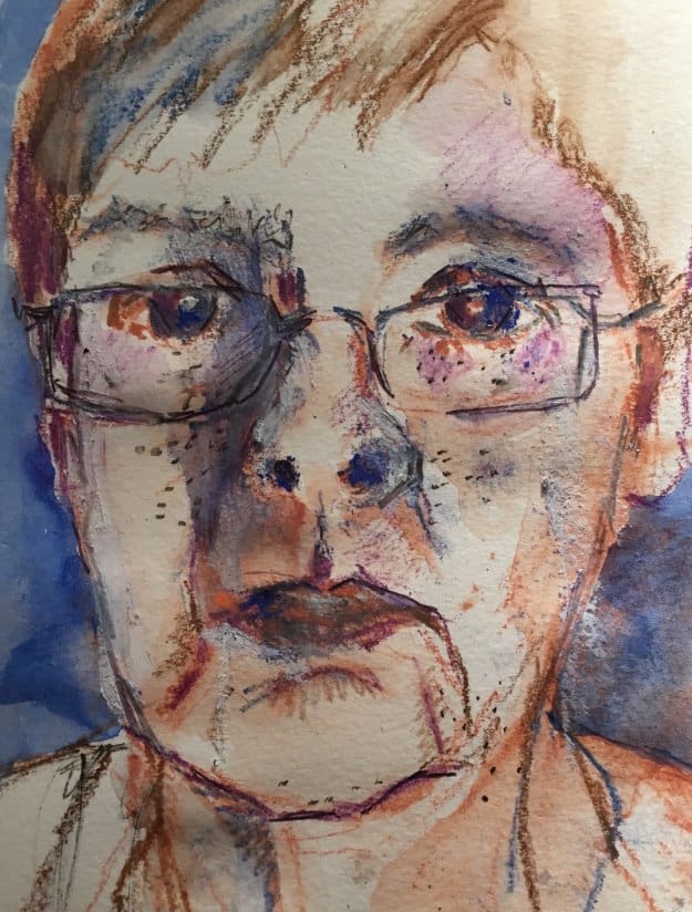 louise self-portrait