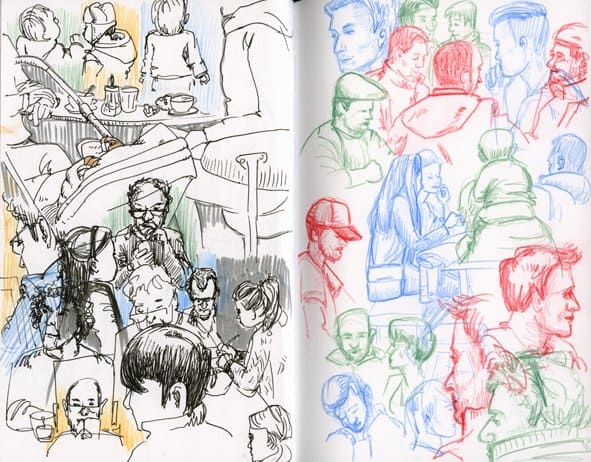 sketch from sketchcrawl drawing marathon