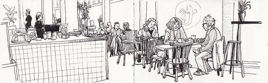 Koosje's Urban Sketching Story