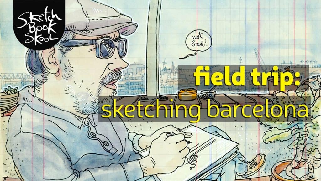 urban sketching with friends