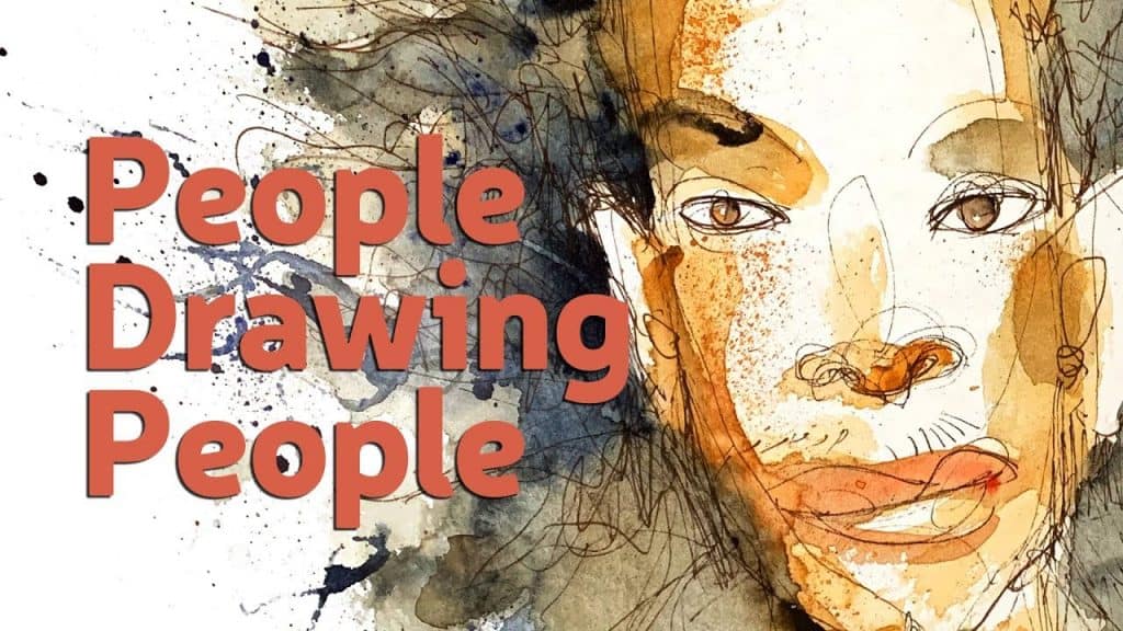 people drawing people sketch