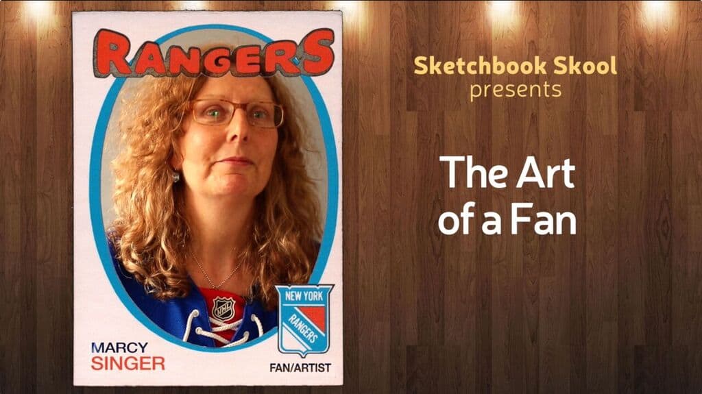 art of a fan