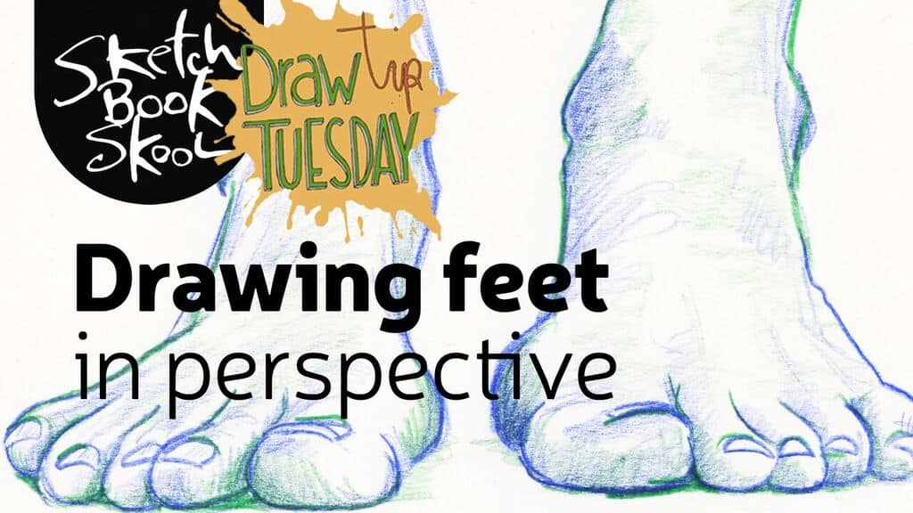 how to draw foreshortening