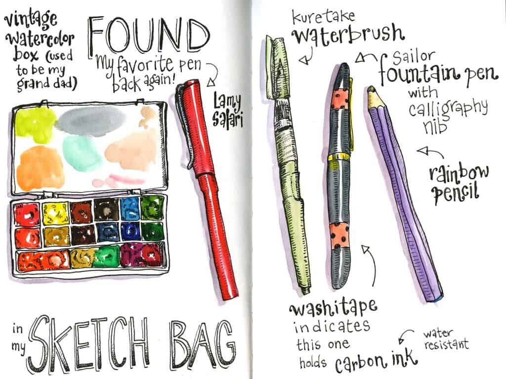 sketch from art bootcamp