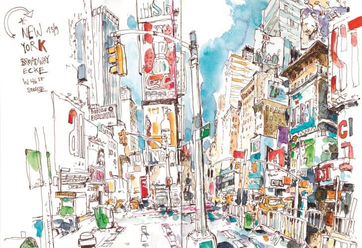 Felix Scheinberger street sketch