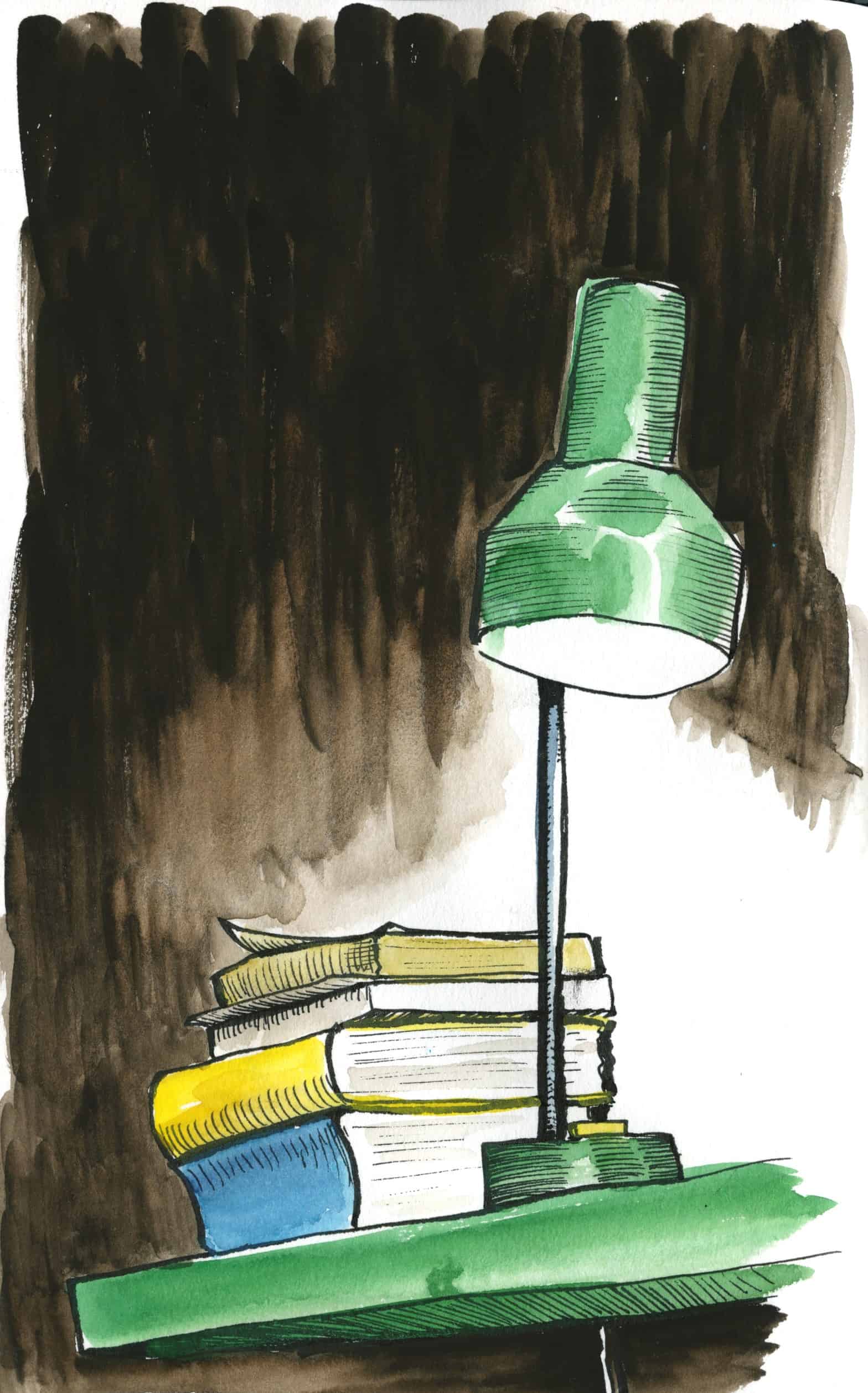 Details add a lot of life to an empty sketchbook. 