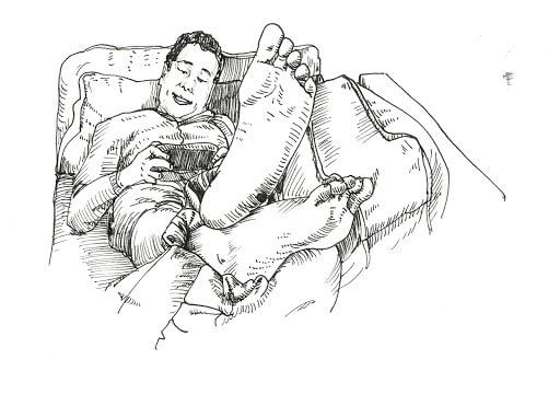 art supplies used: pen