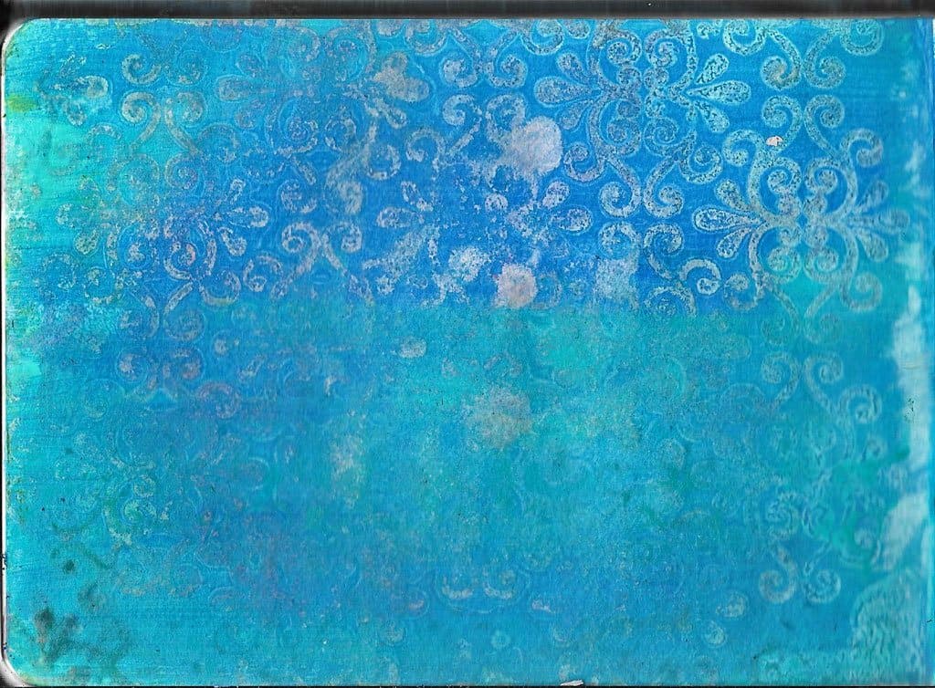 Jet dry adds textures to different layers.