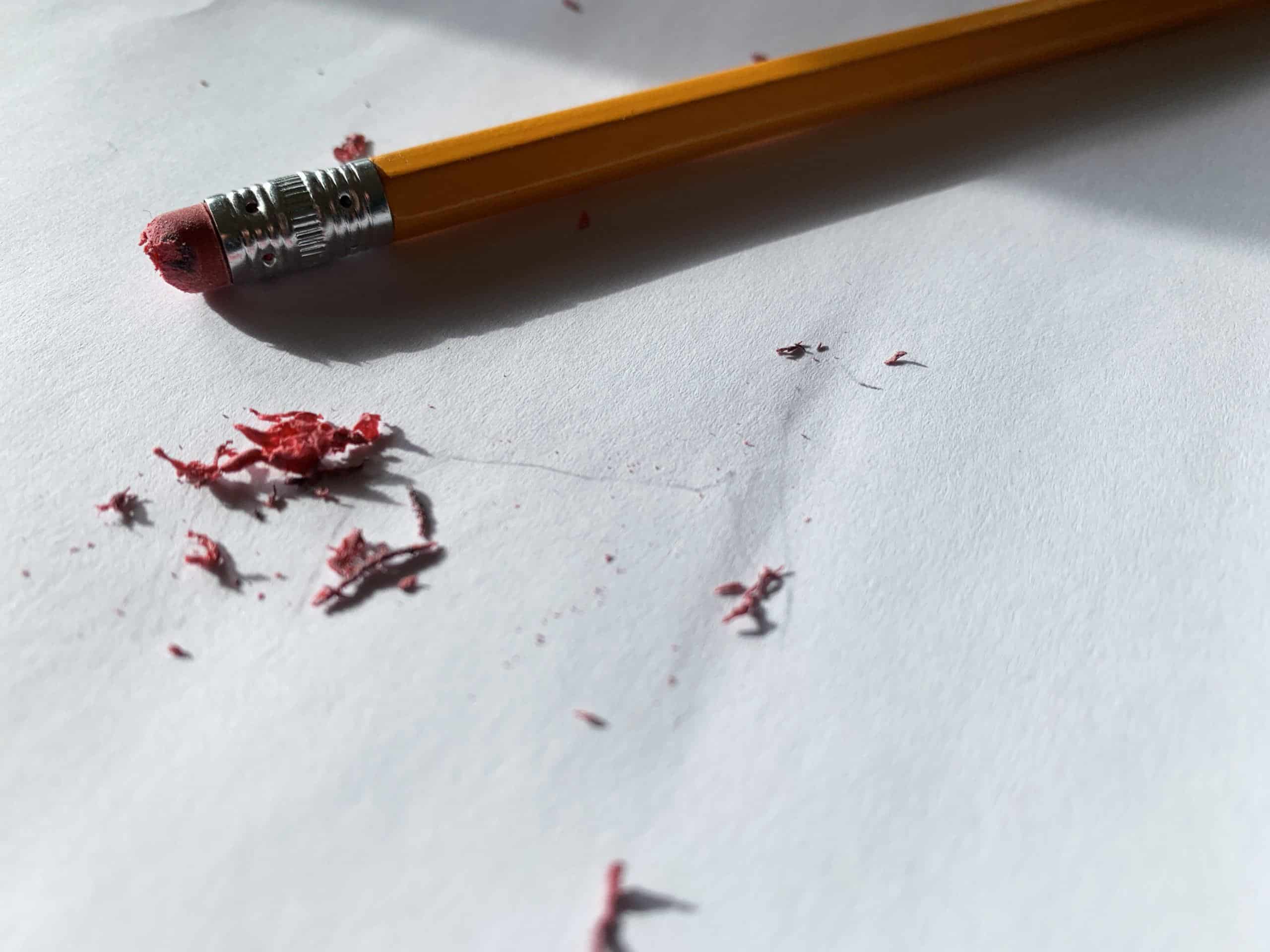 Art Supply Debate: Pens vs. Pencils 1 pencil eraser slow you down