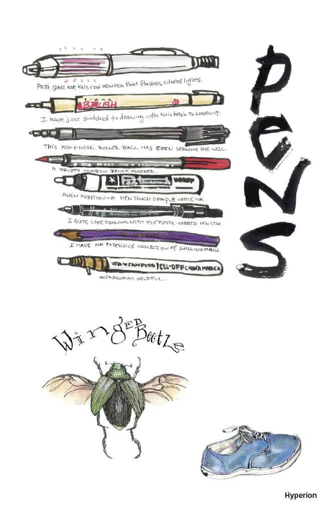 art supplies - pen tips