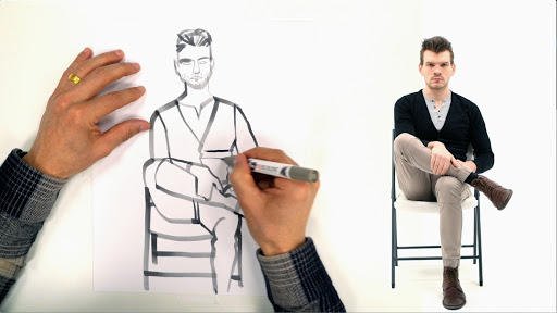 People Drawing People 1