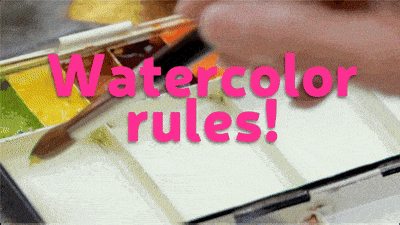 Watercolor Rules -- and how to break them 21