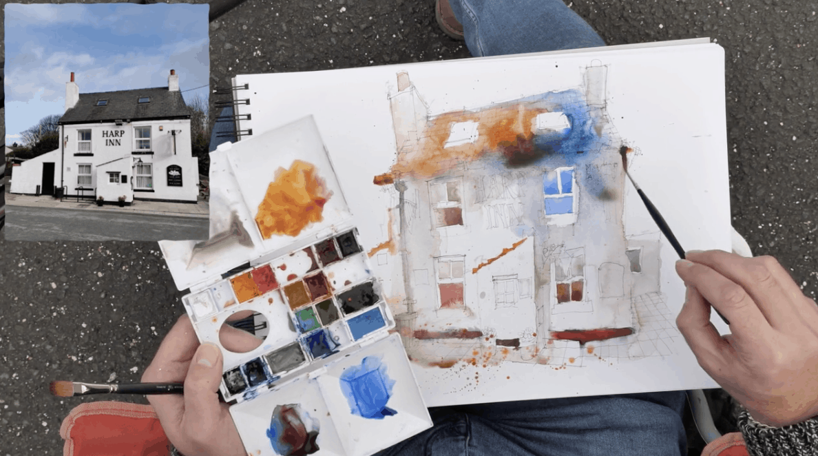 Brushes: Supplies for Urban Sketching