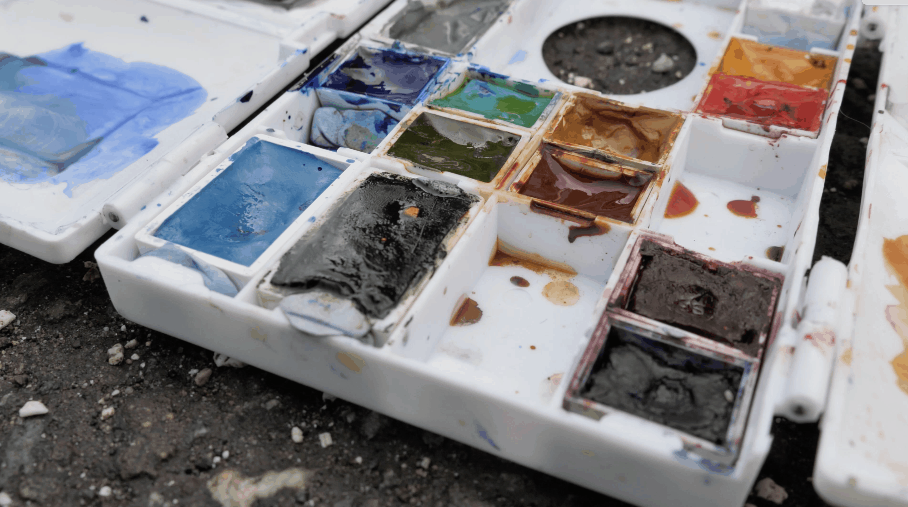 Watercolors: Supplies for Urban Sketching