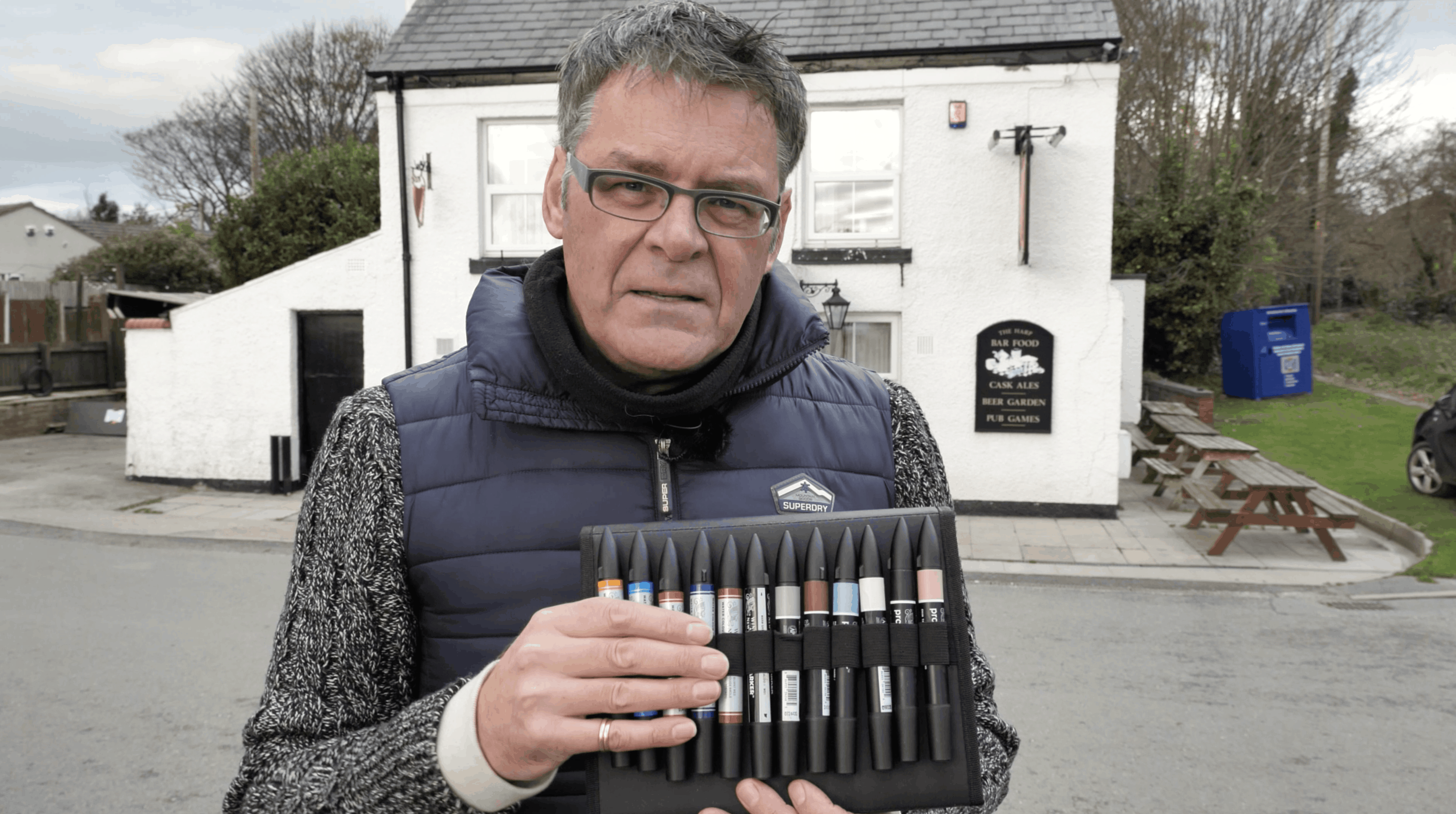 Markers: Supplies for Urban Sketching